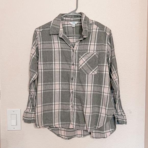 Plaid button up - Picture 1 of 2